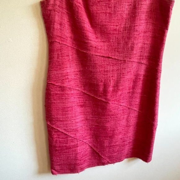 Elie Tahari Tweed Sleeveless V-Neck Sheath Dress Size 14 - Picture 3 of 8